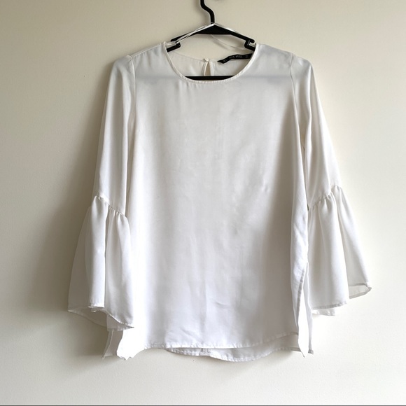 Aritzia Bell Sleeve Blouse - Picture 2 of 3